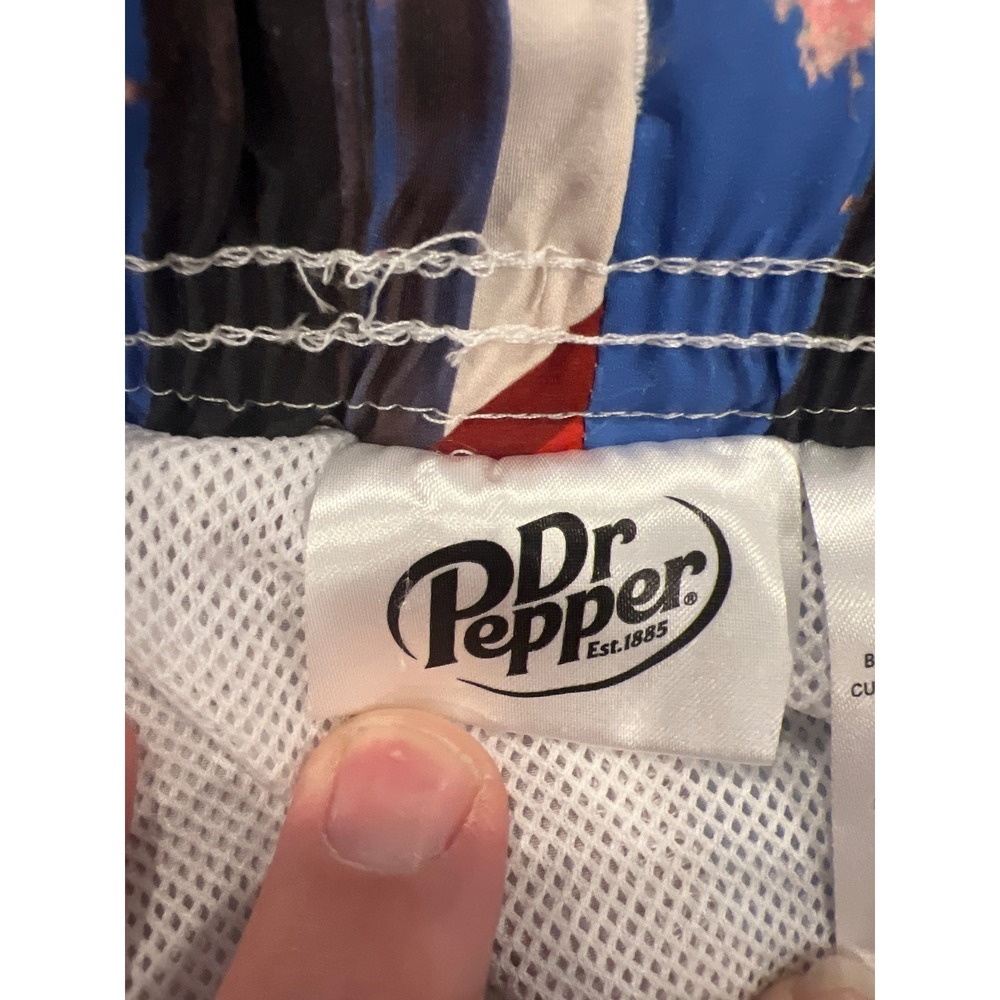 Dr Pepper Mens Tropical Beach Print Swim Trunks Board Shorts 3XL RPN007BMNWT - Picture 5 of 6
